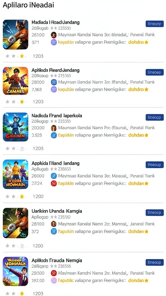 Tampilan antarmuka yang menarik dan mudah digunakan.