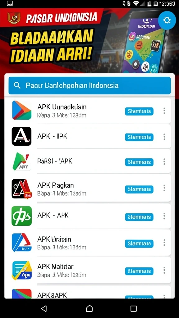 Beragam permainan seru untuk semua kalangan.