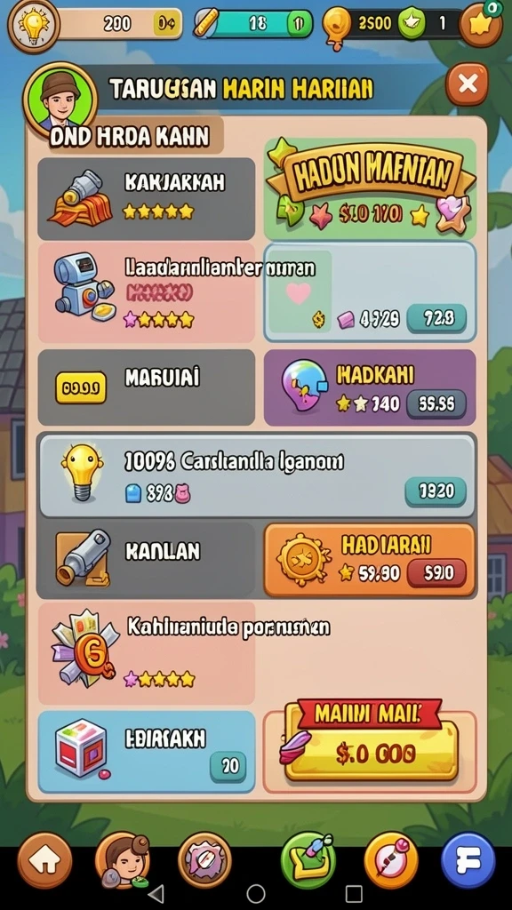 Tampilan utama aplikasi 8ID yang menarik.
