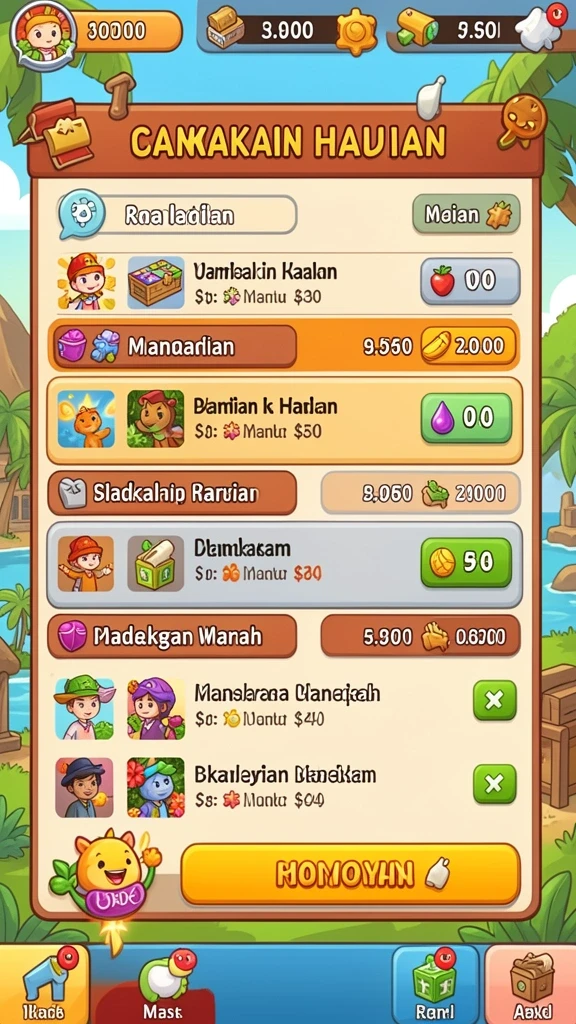 Fitur bonus yang menarik untuk meningkatkan peluang menang.