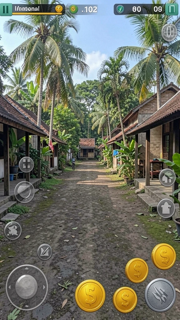 Grafis yang menawan membuat pengalaman bermain semakin menyenangkan.