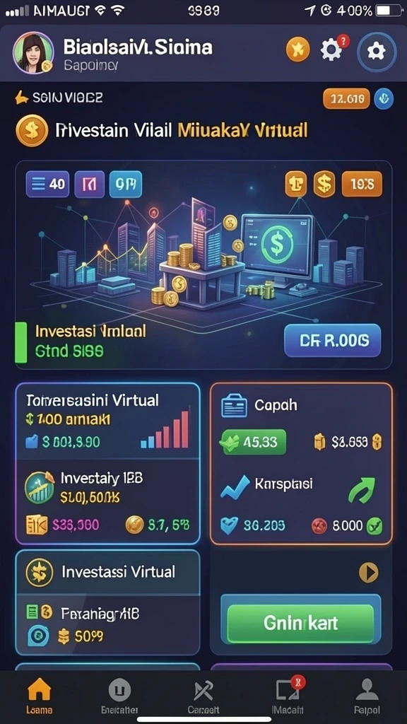 Tampilan antarmuka BADAK178 yang menarik dan intuitif.