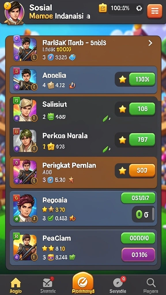 Tampilan antarmuka BIRUTOTO yang menarik.