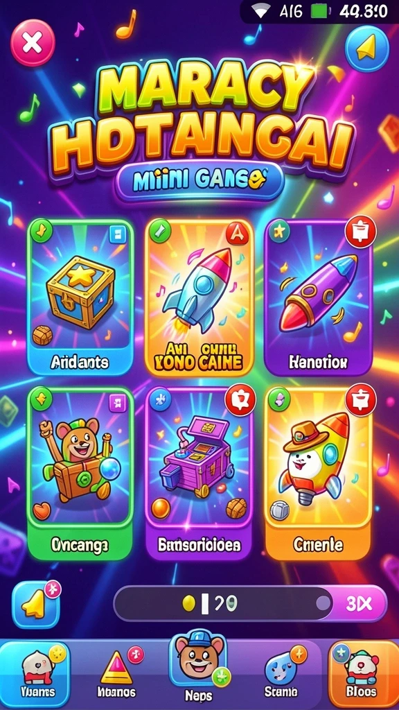 Gameplay yang seru dengan tantangan bertambah setiap level.