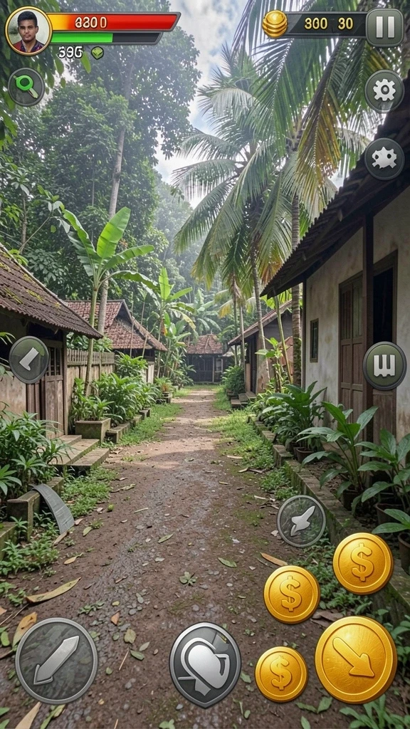 Fitur permainan yang beragam dan interaktif.