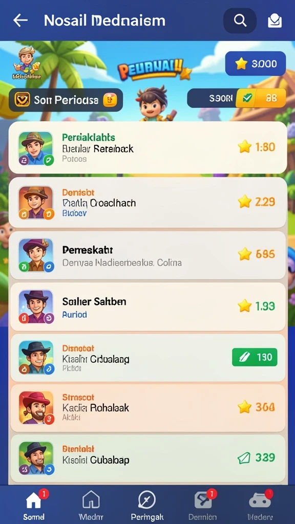 Fitur mode tim memberikan pengalaman bermain yang lebih seru.