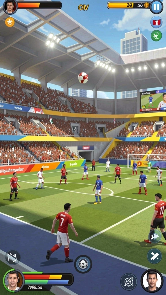 Grafik permainan yang memukau dan menarik.