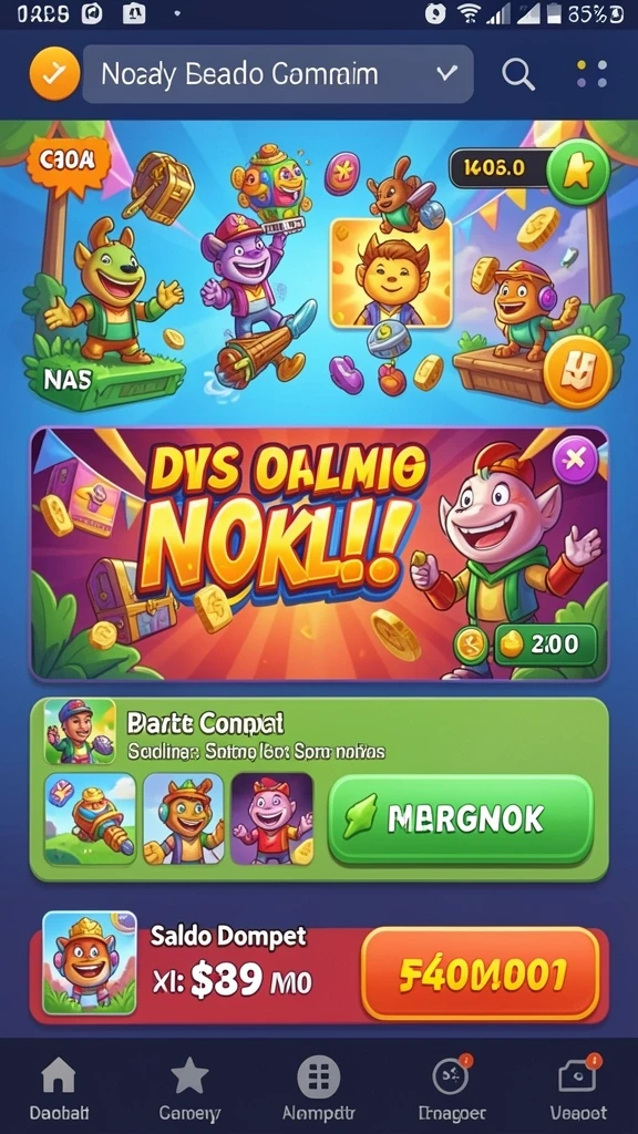 Petualangan seru di setiap level yang dimainkan.