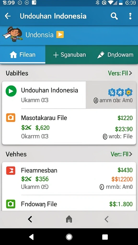 Tampilan antarmuka yang ramah pengguna.
