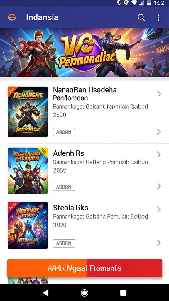 Tampilan antarmuka yang menarik dan user-friendly.
