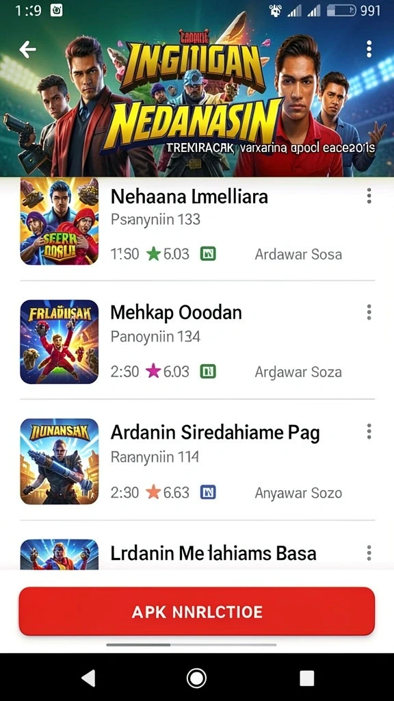 Beragam tema permainan slot yang tersedia untuk dimainkan.