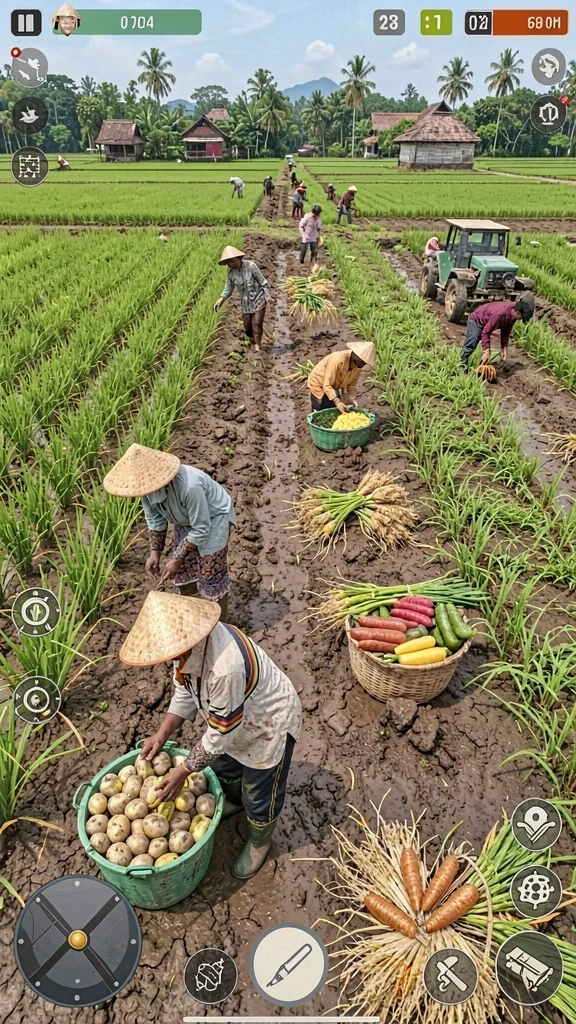 Tampilan luar angkasa yang menakjubkan.