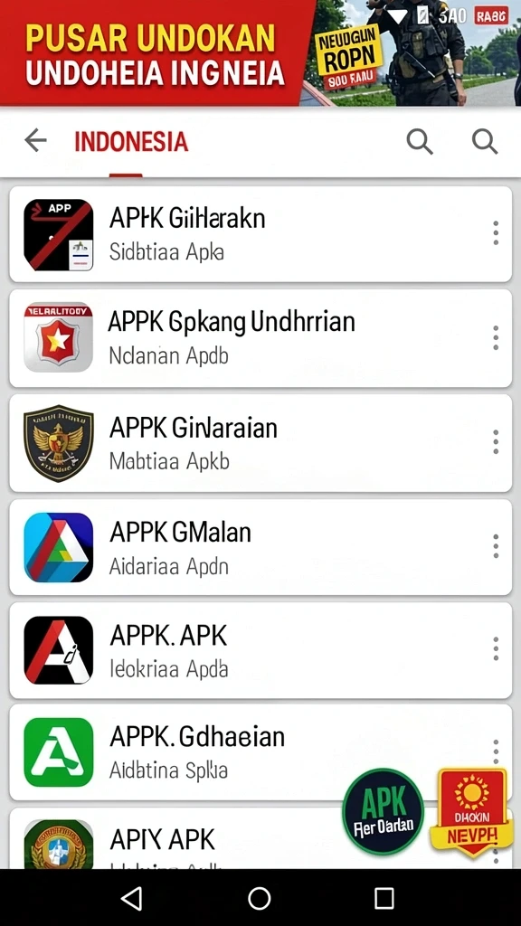 Tampilan karakter yang menarik dan beragam.