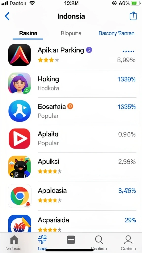 Tampilan antarmuka yang menarik dan user-friendly.