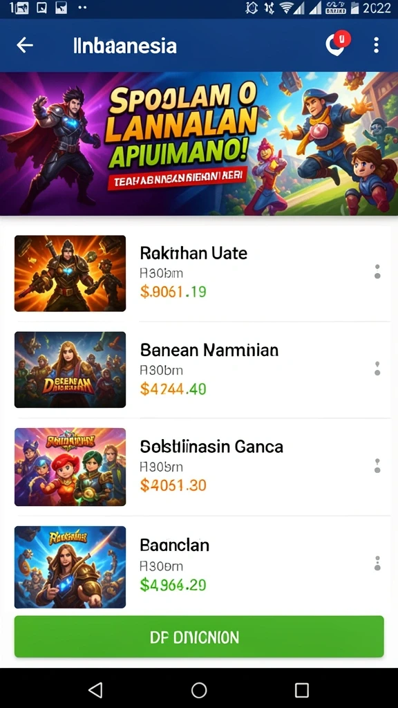 Tampilan awal game JKTPLUS yang menarik.