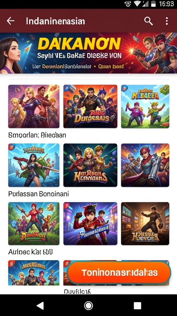 Mode permainan yang kompetitif dan seru.