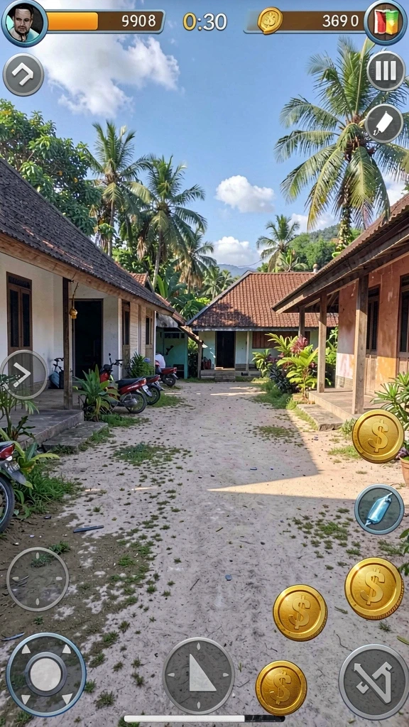 Gameplay yang seru dan penuh tantangan.