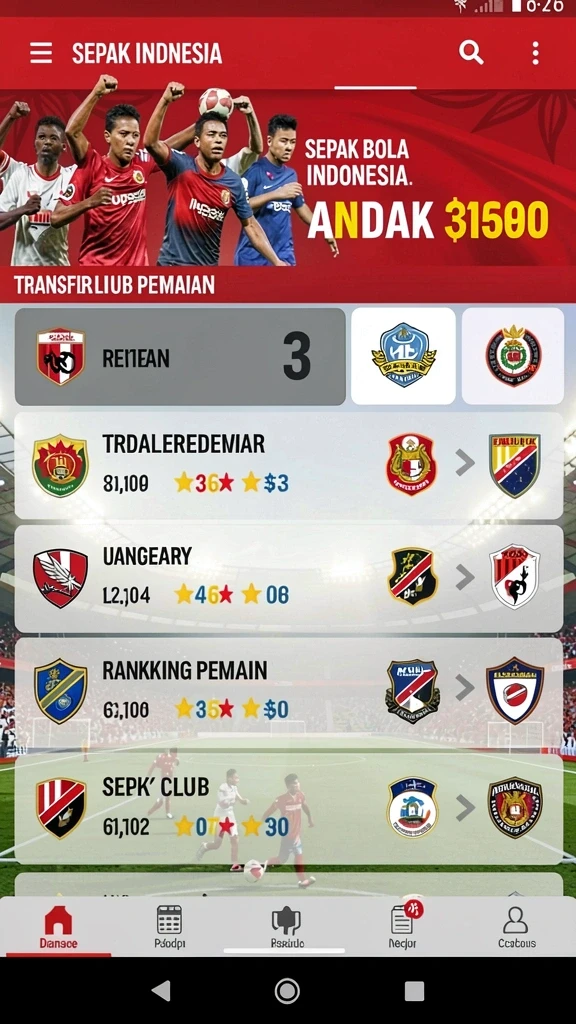 Beragam pilihan permainan yang mengasyikkan.