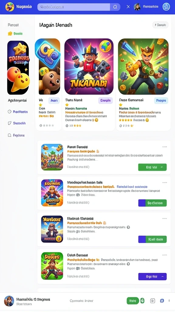 Fitur interaksi dengan pemain lainnya secara real-time.