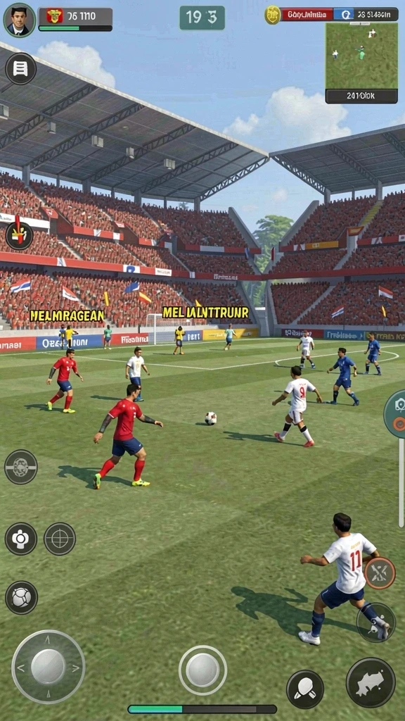 Karakter-karakter menarik yang membuat permainan semakin seru.