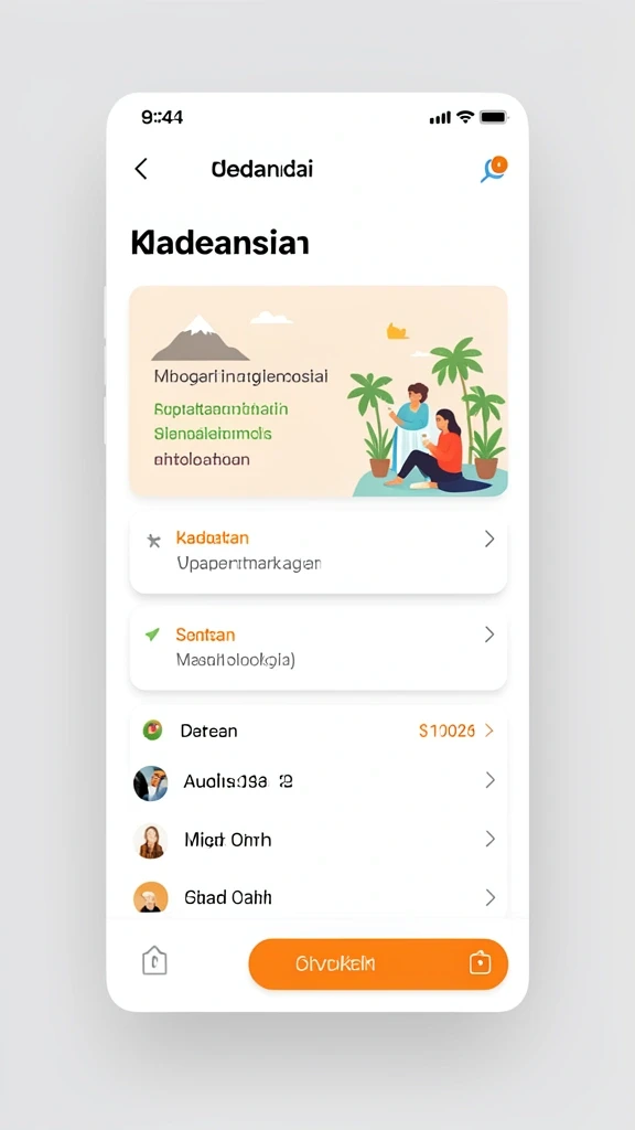 Tampilan antarmuka yang ramah pengguna dan mudah dinavigasi.