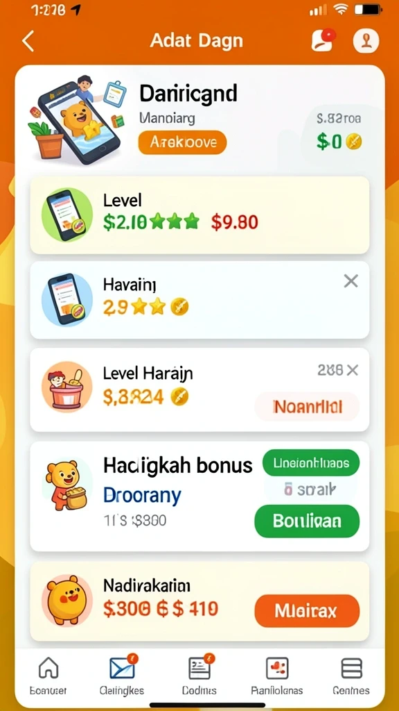 Pilih permainan yang Anda sukai dengan mudah.