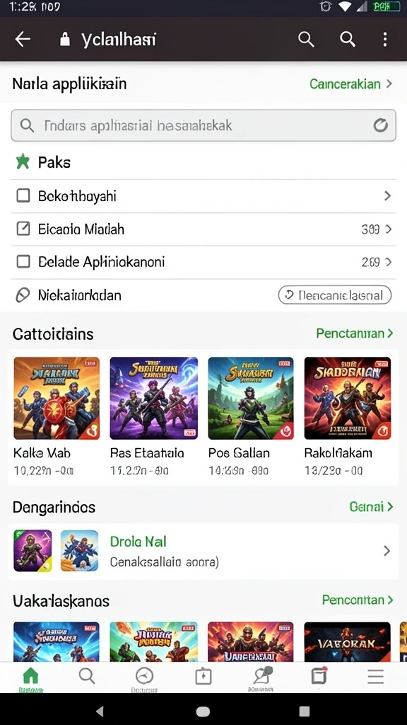 Tangkapan layar menunjukkan tampilan antarmuka pengguna yang menarik.