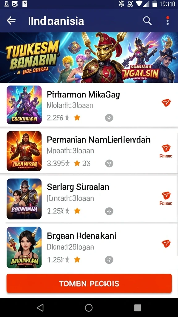 Fitur permainan yang menarik dan seru.