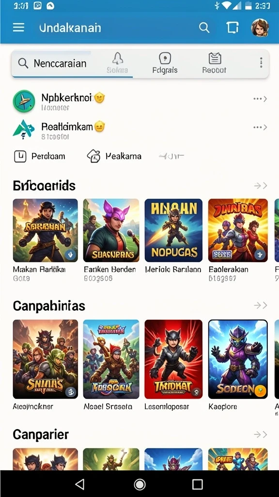 Tangkapan layar dari turnamen yang mendebarkan.
