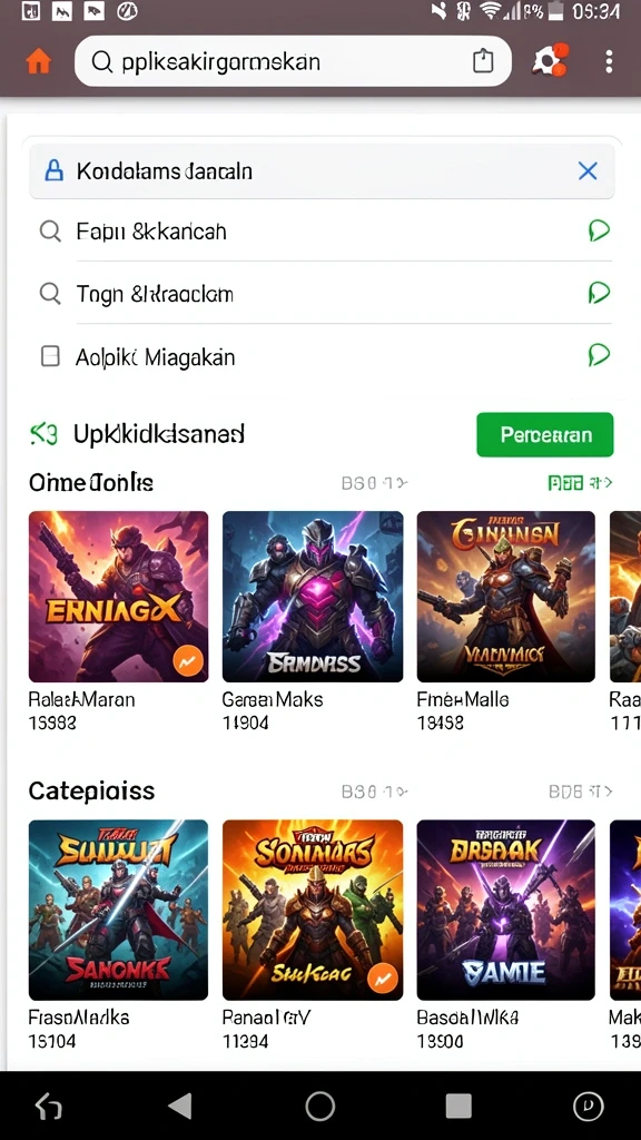 Tangkapan layar menunjukkan suasana permainan yang penuh warna.