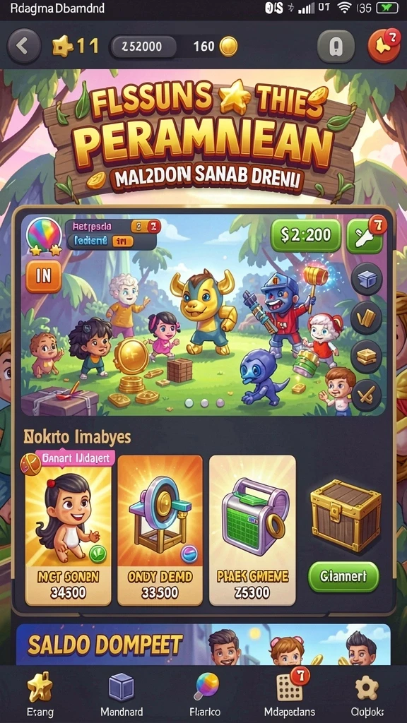 Aksi seru saat berkompetisi di mode multiplayer.
