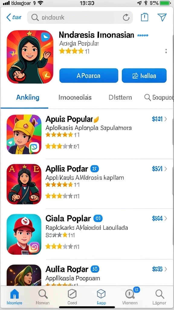 Menampilkan berbagai level menantang dalam RVIP3.
