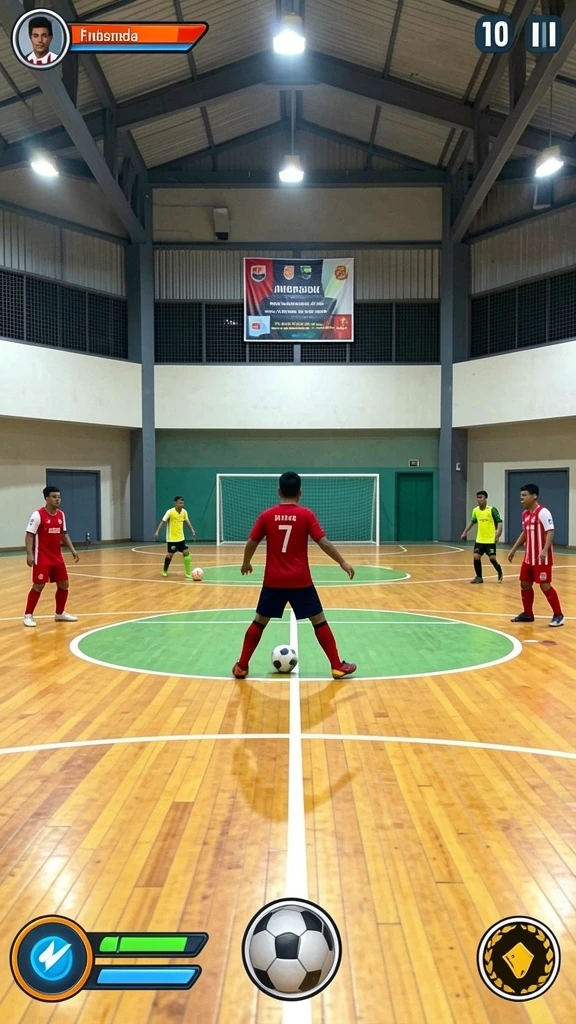 Tangkapan layar menampilkan mode multiplayer dengan teman.