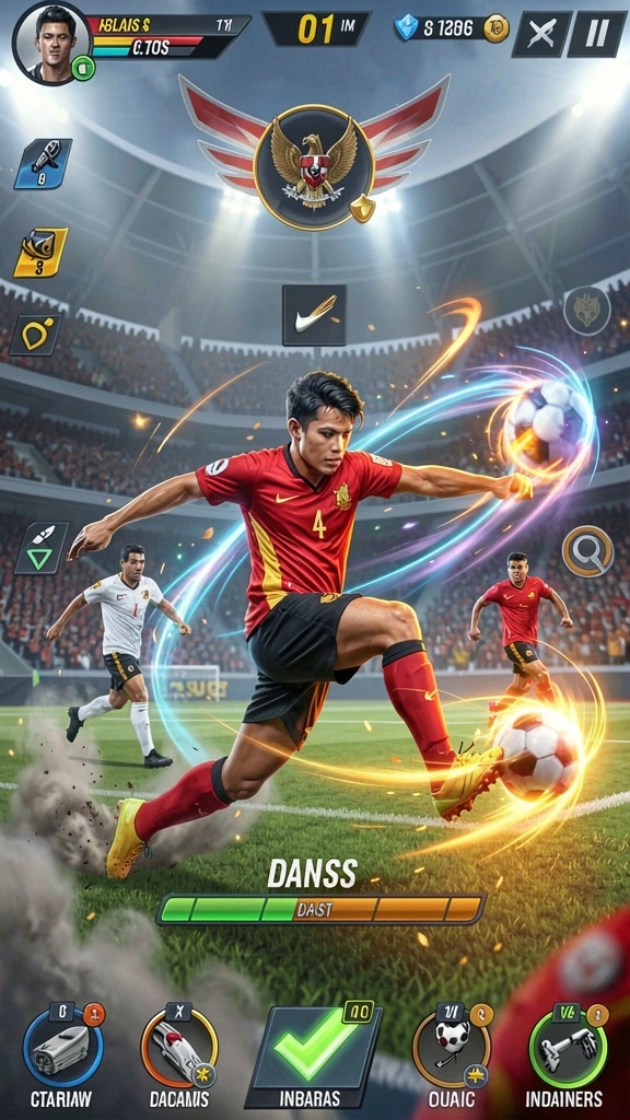 Screenshot menunjukkan grafis berkualitas tinggi dari SR996.