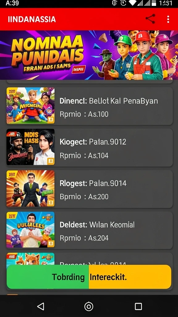 Fitur sosial yang memungkinkan interaksi antar pemain.