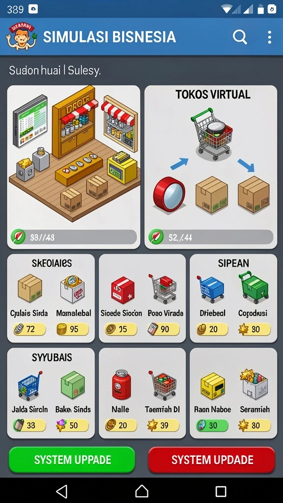 Mode multiplayer yang seru dan kompetitif.